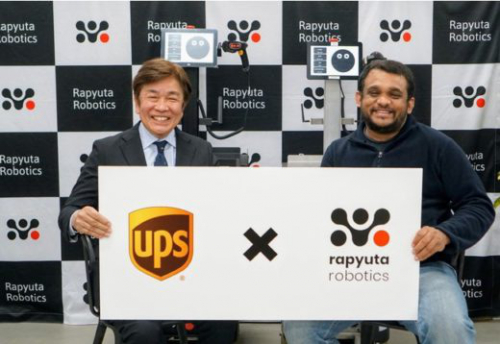 UPS引入Rapyuta自主移動機器人并簽署諒解備忘錄