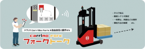 ZMP為無人叉車提供遙控功能