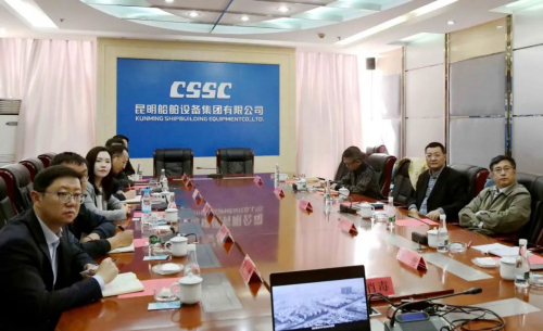 國動網(wǎng)絡(luò)通信公司到昆船調(diào)研