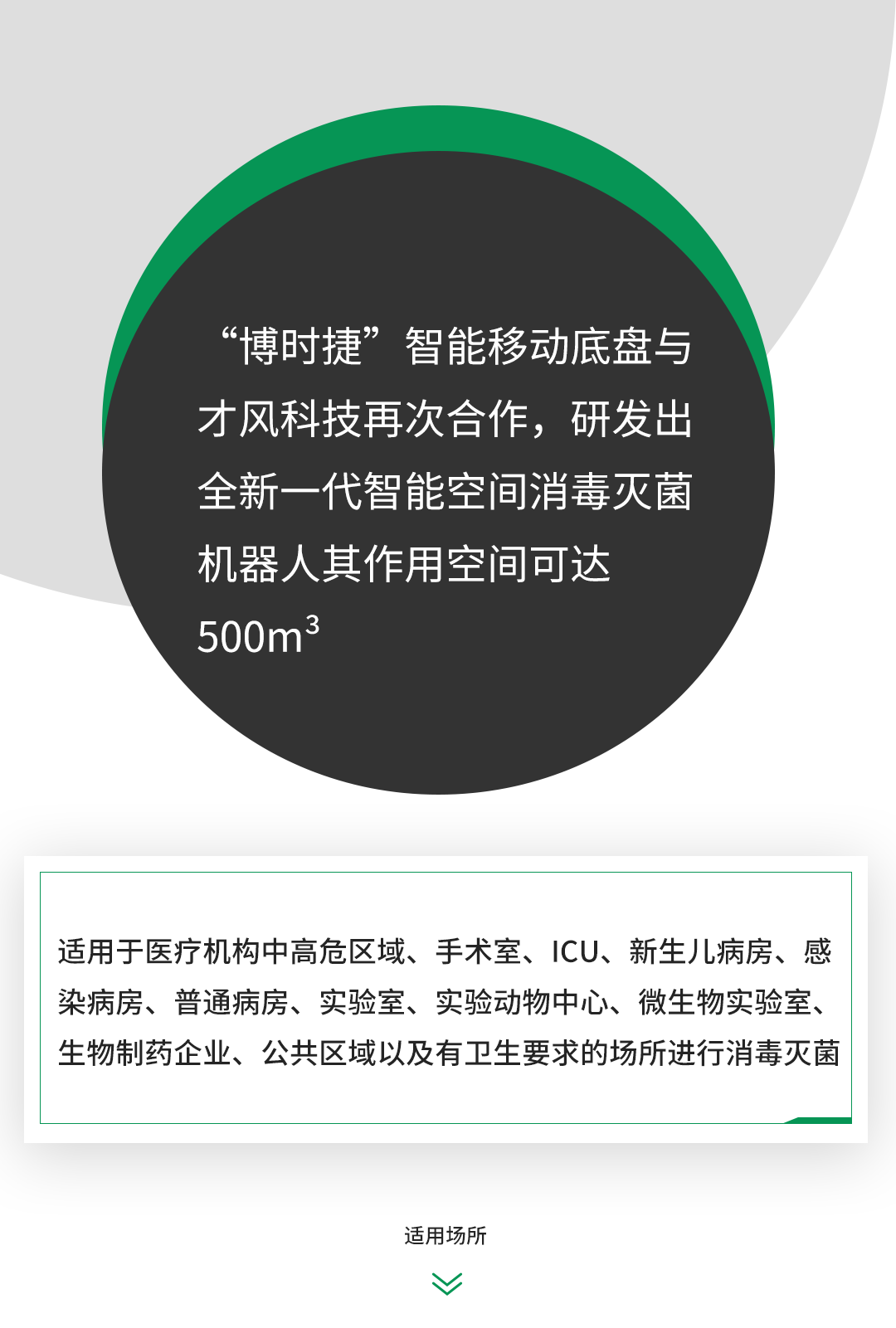 “博時捷”底盤——才風(fēng)科技全新升級智能空間消毒機器人，功能更強大！