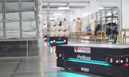 Florisa 利用 5 臺協(xié)作式 MiR 1000 機(jī)器人為其巴西工廠提高生產(chǎn)力和安全性