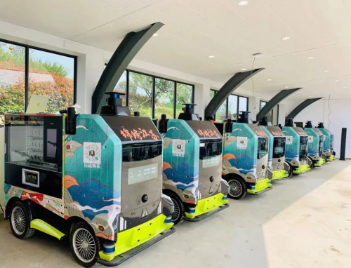把無人車隊(duì)開進(jìn)園區(qū)，行深智能助力江蘇園博園打造"智慧名片"