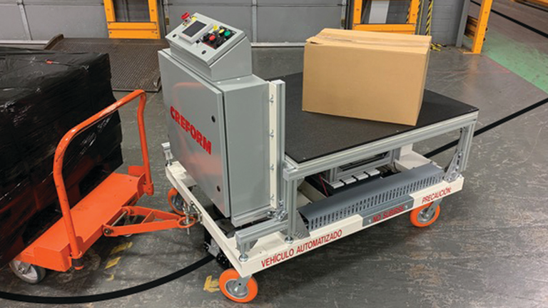 美國Creform公司推出了新型牽引式自動導(dǎo)引車