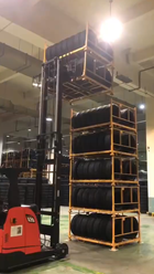 自動駕駛+視覺識別，提供高位無貨架堆疊解決方案