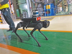 “機(jī)器狗”巡檢發(fā)電廠 國內(nèi)首個(gè)全方位智能巡檢項(xiàng)目落成