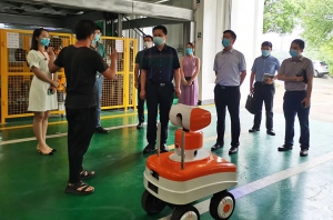 武漢東湖高新區(qū)政務(wù)服務(wù)和大數(shù)據(jù)管理局局長(zhǎng)汪小龍一行蒞臨立得空間調(diào)研