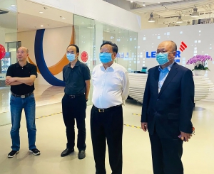 李德仁院士與中科院地理所廖小罕書記到訪北京立得