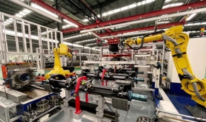 7X24連續(xù)運(yùn)轉(zhuǎn)！FANUC機(jī)器人助力富華重工打造全球領(lǐng)先的車(chē)軸智能產(chǎn)線(xiàn)