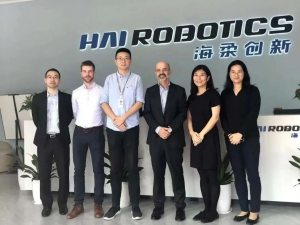 海柔訪客|荷蘭駐廣州總領(lǐng)事參觀海柔智慧工廠