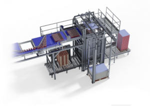 tmgimpianti：移動式托盤卸垛機 Vega 120B