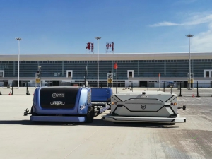 重大突破！振華重工自主研制航空板箱AGV亮相民航大會(huì)