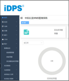 中科巨龍 iDPS-WMS倉(cāng)儲(chǔ)管理系統(tǒng)