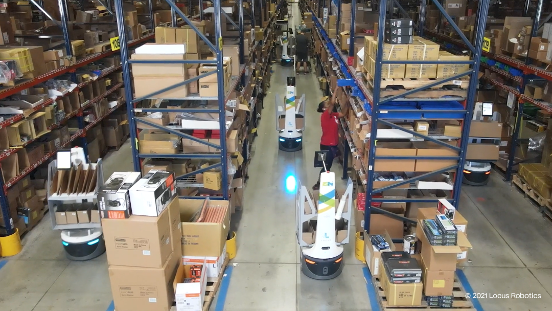 倉庫中的機器人和人工智能