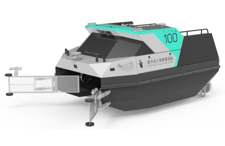 TITAN無人駕駛清潔船