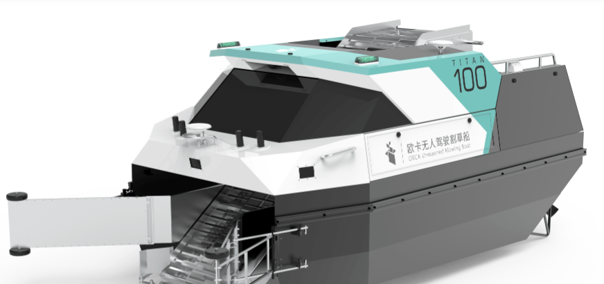 TITAN智能割草船