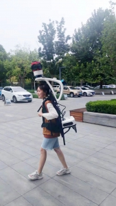 科創(chuàng)助推北京四季青 立得空間機器人精彩亮相