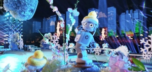 服務(wù)機(jī)器人與冬奧，一起向未來(lái)！