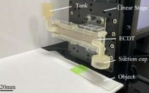 由電化學(xué)反應(yīng)驅(qū)動(dòng)的傳感器，用于操作軟體機(jī)器人中的流體泵