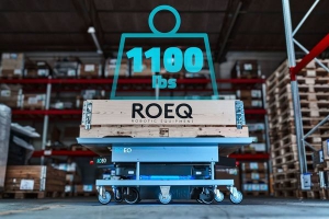 新型ROEQ 推車解決方案使自主移動(dòng)機(jī)器人的有效載荷翻倍