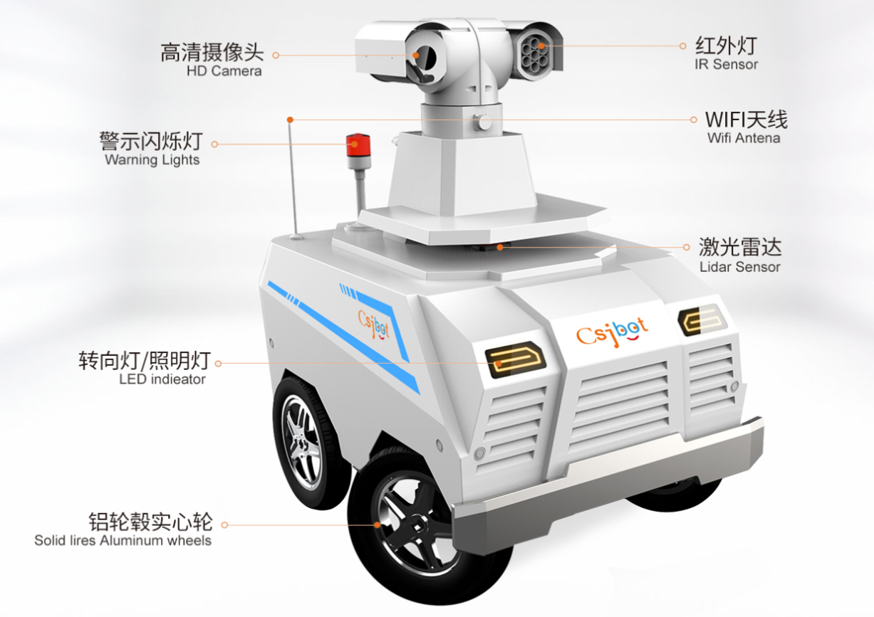 安防巡邏機(jī)器人