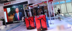 關(guān)注有禮！工業(yè)革命新動(dòng)脈，三一智慧物流AGV