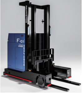 日本Shimizu 公司開發(fā)建筑物料行業(yè)用無人叉車