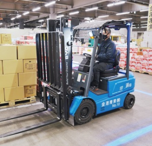 “脫碳”環(huán)保，日本橫濱果蔬批發(fā)商Kinko宣布引入中國產(chǎn)比亞迪電動叉車
