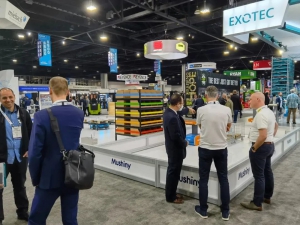 牧星智能攜最新貨到人智能倉(cāng)儲(chǔ)方案閃亮現(xiàn)身MODEX