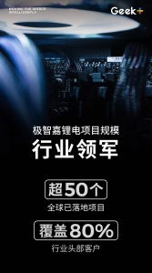 全球項(xiàng)目落地超50個(gè)！極智嘉為鋰電智造提供更優(yōu)解