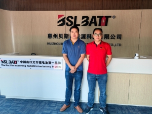 中叉網(wǎng)走訪中國(guó)出口叉車鋰電池貝斯新能源?