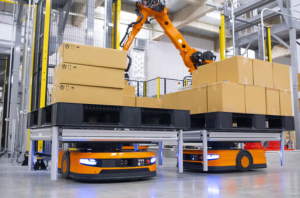 YE Digital/倉庫自動化系統(tǒng)開始與Mujin AGVs合作