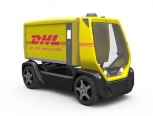 DHL 開始試運行 Cleveron 的自動送貨車