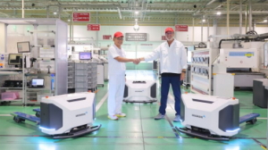 日本汽車零部件制造商的以色列自主機器人