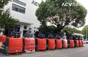 單月交付100+臺(tái)，能力再提升：艾吉威AGV快速交付，化工行業(yè)進(jìn)入交付快車道
