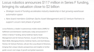 Locus再獲融資，估值20億美元，“訂單到人”受全球市場追捧