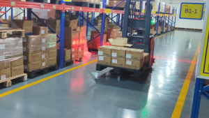 鐳神智能無人叉車解決方案助推未來物流搬運的無人化