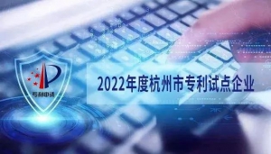 藍(lán)芯科技被認(rèn)定為2022年度杭州市專(zhuān)利試點(diǎn)企業(yè)