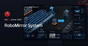 新年，它“紅”了！斬獲紅點(diǎn)獎(jiǎng)的RoboMirror System正在為企業(yè)構(gòu)建虛擬工廠
