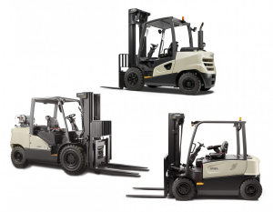 科朗推出載重達(dá) 5.5 噸的新型內(nèi)燃和電動平衡重叉車