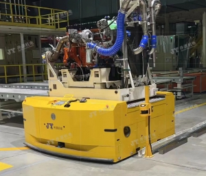 輥道式AGV的雙向智能化工作