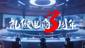 凱傲電商3歲啦！跨越時間，感恩相伴，一路有你