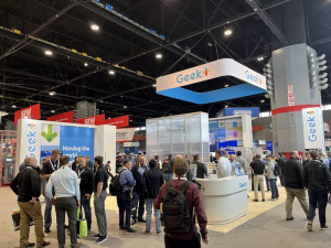 Promat 2023展會上的內部物流移動機器人中國軍團