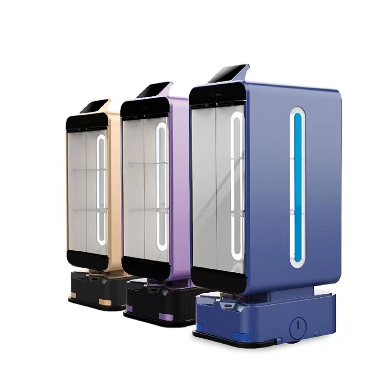 智能送餐機(jī)器人無接觸配送智能避障傳菜收盤機(jī)器人KTV送物機(jī)器人