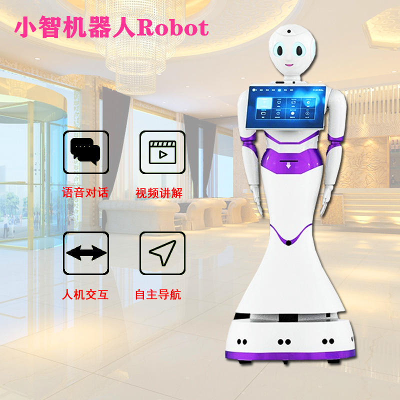 智能迎賓機(jī)器人展廳接待講解機(jī)器人銀行服務(wù)機(jī)器人商場(chǎng)導(dǎo)購機(jī)器人