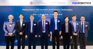 海柔創(chuàng)新ACR系統(tǒng)亮相香港理工大學機器人實驗室