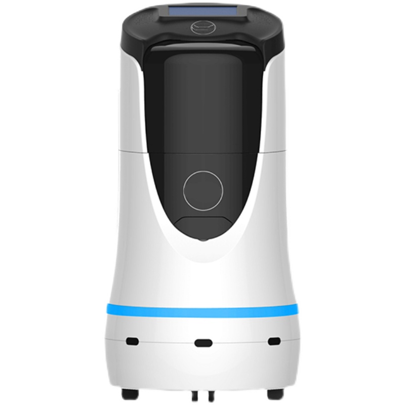 餐廳送餐機(jī)器人酒店客房配送機(jī)器人自主行走避障電梯送貨機(jī)器人