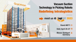 今年LogiMAT的巨大看點(diǎn)，快倉雙深位吸盤機(jī)器人首次亮相海外