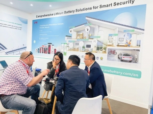 賦能智能安防！億緯鋰能亮相英國(guó)安防展