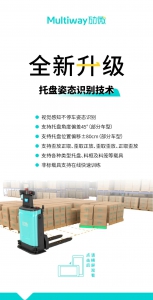 全新升級 | 勱微機器人不停車托盤姿態(tài)識別技術(shù)，更柔性更高效