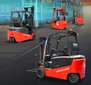 MiMA全系列平衡重叉車AGV本體助力智慧倉儲新未來！——適用室內(nèi)外多場景無人化搬運裝卸！